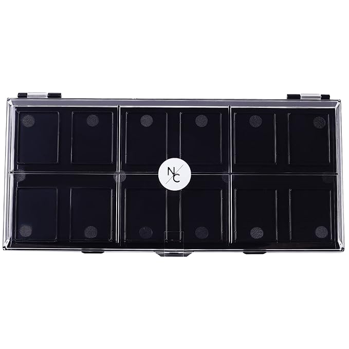 12 Color Empty Alcohol Activated Palette for Refills and Custom Palette Creation