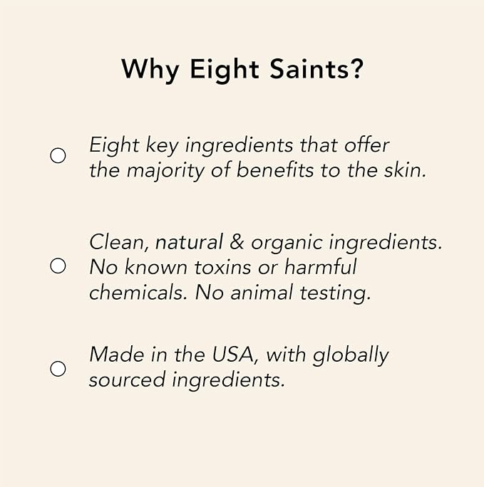 Eight Saints Skincare Cloud Whip Vitamin C Face Moisturizer Day Cream, Natural and Organic Face Cream For Women, Anti Aging Cream For Face To Reduce Fine Lines and Wrinkles, 2 Ounces