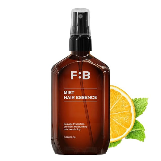 [Forbeaut] Mist Hair Essence – Lightweight Leave-In Treatment Spray for Damaged Hair, Daily Use, Silky Protein Care for Shine & Elasticity, Salon-Like Finish, Woody Citrus Scent, 100ml / 3.7 fl.oz