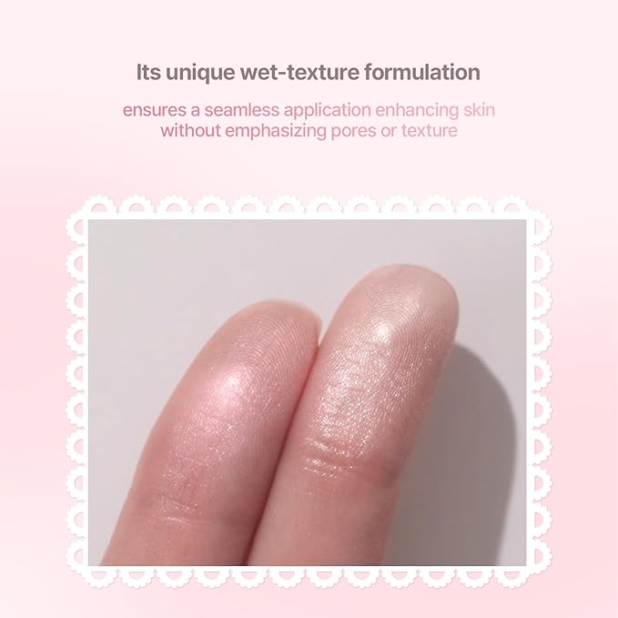 2aN Pure Glash Highlighter WH01 Frosty – Glass-Like Sheen Powder Highlighter for a Natural, Radiant Glow | Buildable, Long-Lasting, Lightweight Formula