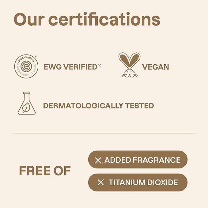 ATTITUDE Oceanly Light Coverage Foundation Stick, Titanium Dioxide-Free, EWG Verified, Plastic-Free, Vegan & Cruelty-free Makeup, Moka, 0.42 Ounces