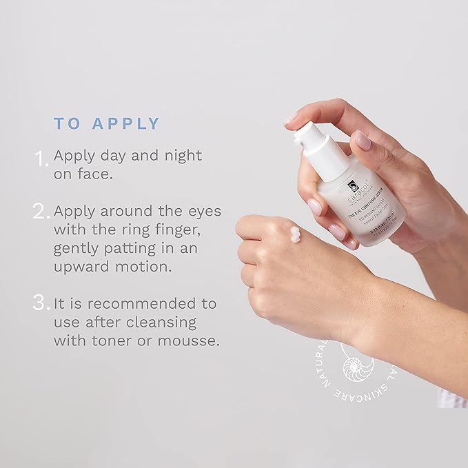 Revitalizing Eye Serum w/Snail Secretion Filtrate, Vitamin E, Chamomile & Aloe Vera - Under Eye Care for Moisturizing and Hydrating - No Parabens & No Sulfates (0.70 fl. oz)