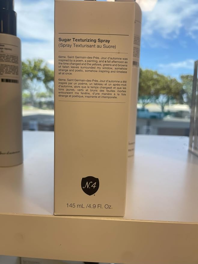 Number 4 Sugar Texture Spray for Hair, Wavy Hair Products, Texturizing Spray, 4.9 oz