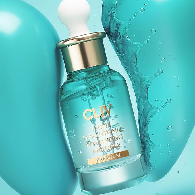 Multi Hyaluronic Hydrating Ampoule 30ml / 1.01 fl oz – Korean Skincare Nourishing Serum with 85% Hyaluronic Acid, 8-Layer Hydration Technology, Ceramides & Panthenol for Deep Moisture Care