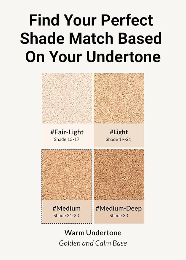 JUNG SAEM MOOL Essential Skin Nuder Longwear Cushion 0.98 Fl Oz (Medium), Refill Included, 24H Lasting Cushion Foundation with High Coverage, Semi-Matte Natural Finish, Korean Foundation Makeup