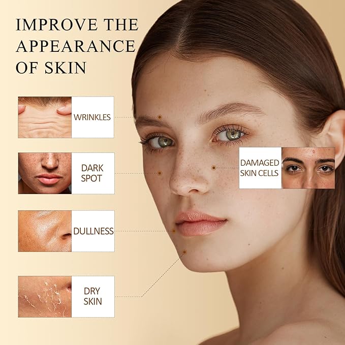 Vitamin C Turmeric Face Oil, Skin Moisturizing, Firming Vitamin C Oil, Turmeric Oil for Dry Skin, Wrinkles, and Uneven Skin Tone, Anti-Aging Care 1 Fl Oz