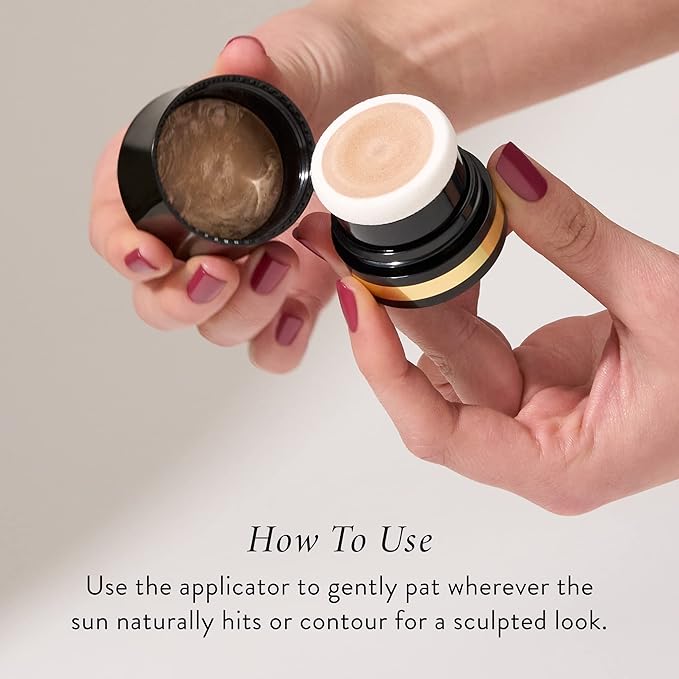 LAURA GELLER NEW YORK Award-Winning Baked Balance-n-Brighten To Go Travel Size Color Correcting Powder Foundation - Golden Medium - Buildable Light to Medium Coverage - Demi-Matte Natural