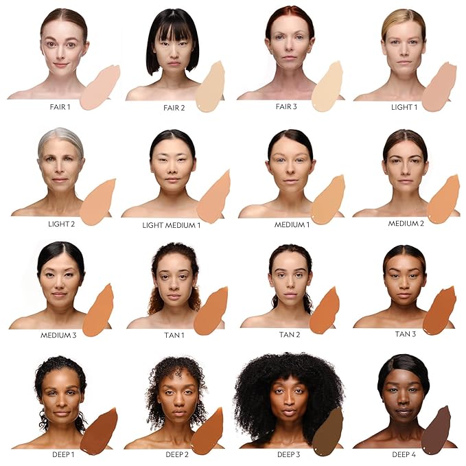 YENSA Super Serum Silk Powder Foundation - Matte Foundation Makeup to Blur and Smooth Pores - Provides a Radiant and More Even Skin Tone for a Natural, Healthy Glow - Tan 1 (0.35 oz)