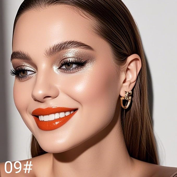 Erinde Waterproof Eyeshadow Stick, Cream Eye Shadow Stick, Long-Lasting, Crease-Proof, Cream to Powder Buildable & Blendable Eye Shadow Pencils Crayon, Vegan & Cruelty-Free, 09 Champagne