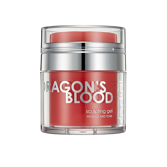 Rodial Dragon's Blood Sculpting Gel 1.7 fl oz - Rejuvenating, Ultra-Hydrating Face Cream - Refreshing Gel/Cream Formula - Triple Action Collagen Formula for a Firmer, Tighter and Smoother Skin Look