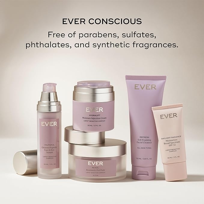 EVER Hydralift Moisturizer (Normal Skin) - Increases skin's ability to retain moisture by 70% - Clinically proven to reduce the top 10 signs of aging - Made in the USA - 1.7oz/50ml