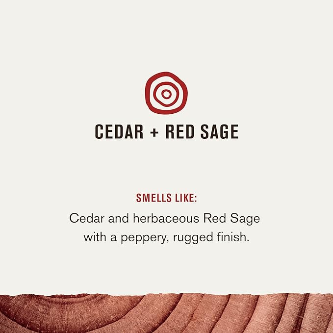 Every Man Jack Nourishing Cedar + Red Sage Mens Body Wash for All Skin Types - Naturally Derived Ingredients - Cleanse and Hydrate Skin with Coconut and Glycerin - 24oz 2 Bottles