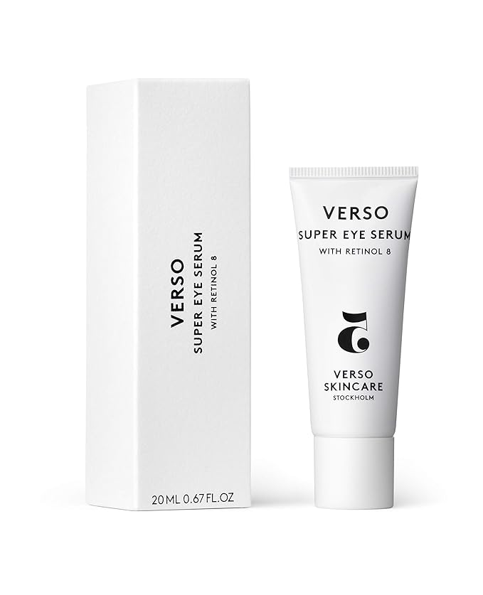 Verso Skin Care | Super Eye Serum | Rejuvenating Under Eye Serum for Youthful Skin | Eye Care Made Easy (0.67 fl oz)