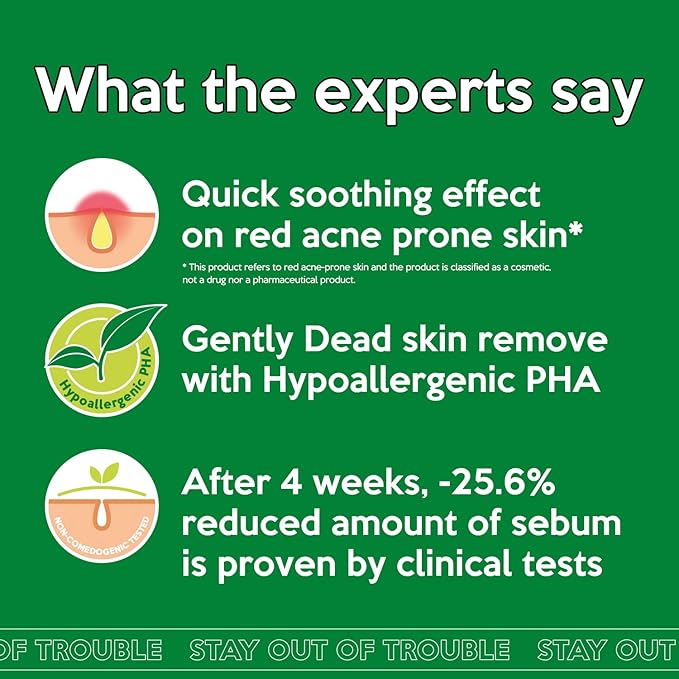 Troubless Mild Clear Toner Essence - Tea Tree Facial Toner for All Skin Types | Hydrating Skin Toner, Daily Skin Care (6.76 fl oz)