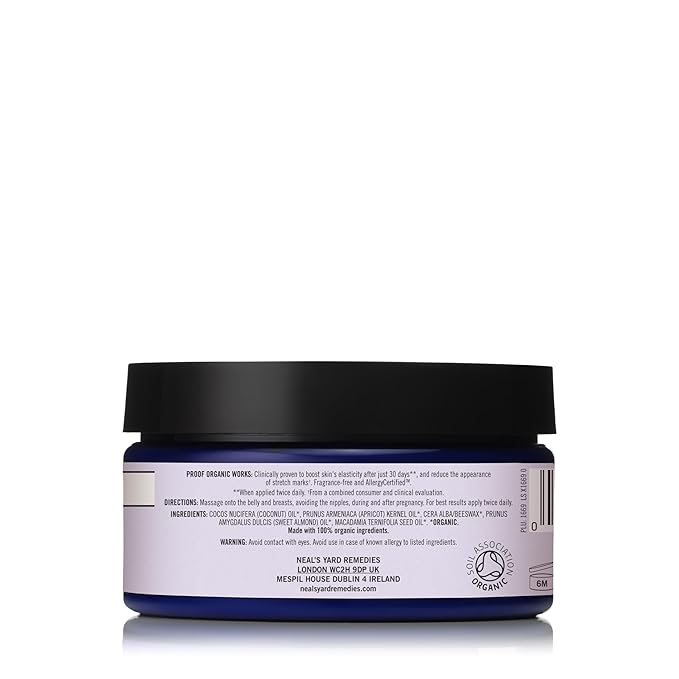 Neal's Yard Mother's Balm, Helps Reduce the Appearance of Stretch Marks & Improve Elasticity, Ideal for New Moms, Fragrance Free, Cruelty-Free, 120g