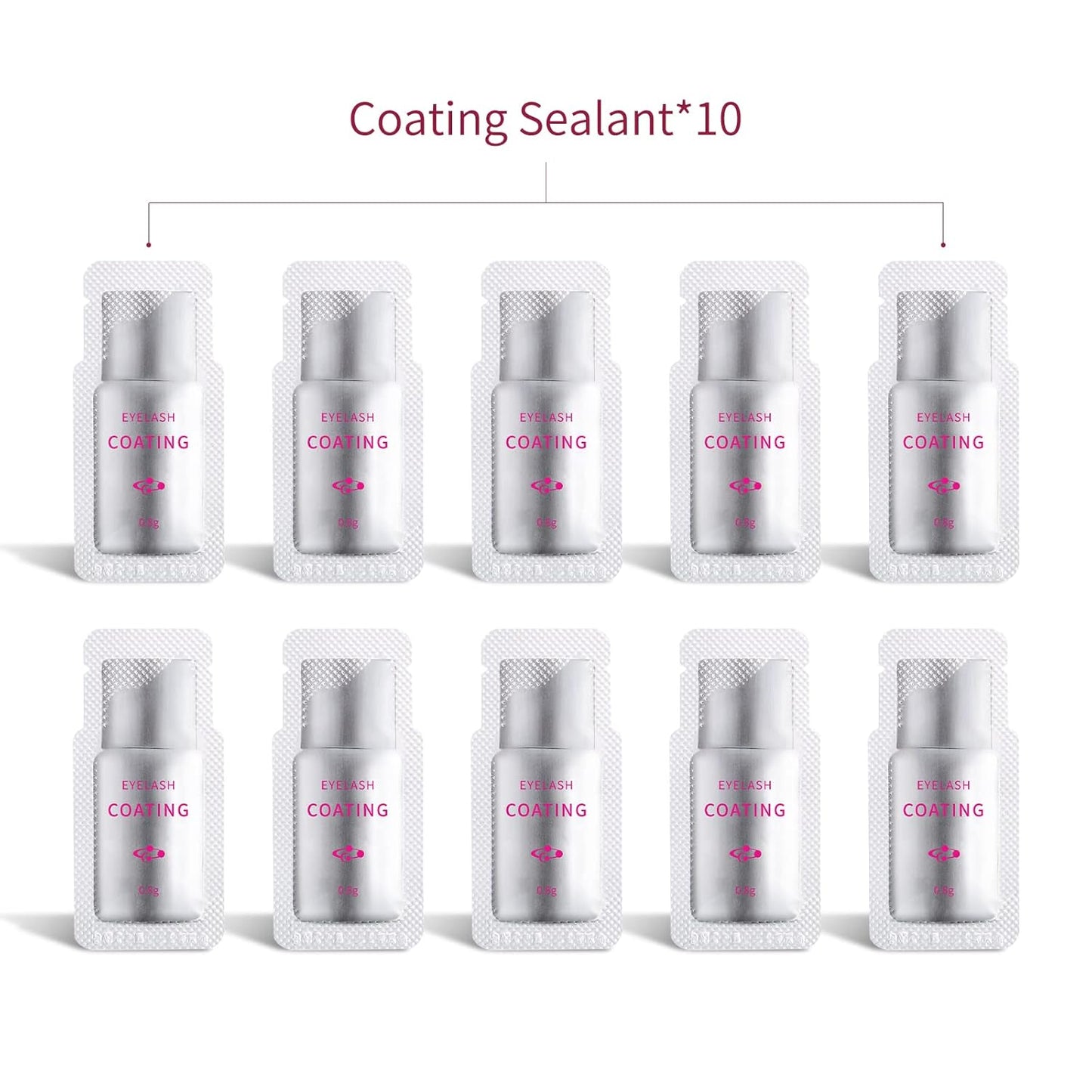 2025 Upgraded Fast Perm Lash Lift Kit Eyelash Perm Kit Eyelash Coating Lotion (Quantity: 10 Packs)
