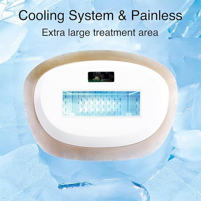 810nm Diode Laser Hair Removal for Women and Men, The FDA-Cleared Home-Use Device, Permanent Reduction in Hair Regrowth, V4S for Skin Tone 1-5, Wide-Angle 15 Mins Hair Removal for Face, Body