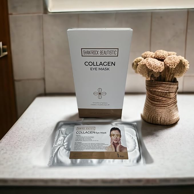 5pc Luxury Collagen Eye Mask/Anti-Wrinkle Hydrating Eye Mask/Anit-Aging Moisturizing Eye Mask