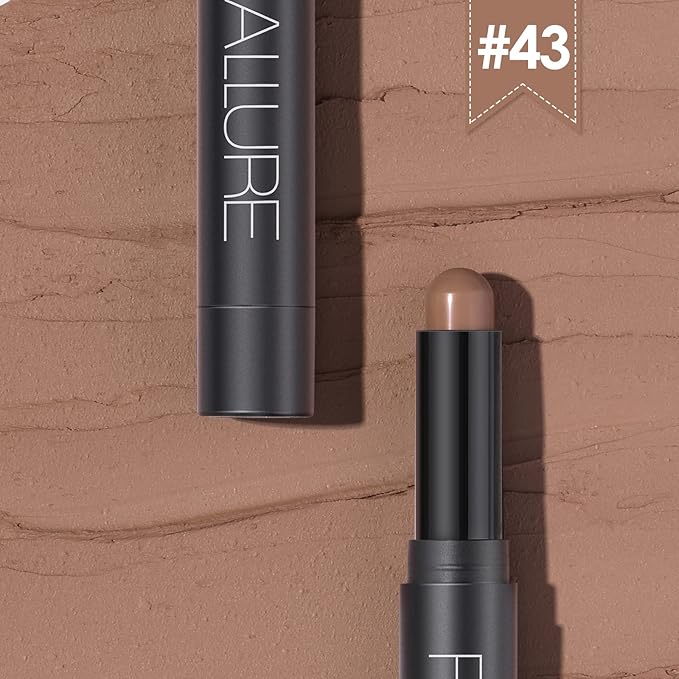 FOCALLURE Shimmer and Matte Cream Eyeshadow Stick,Smooth Brilliant Eye Brightener Pencil for Women,Long Lasting Waterproof Eye Shadow and Liners Makeup,SATURN