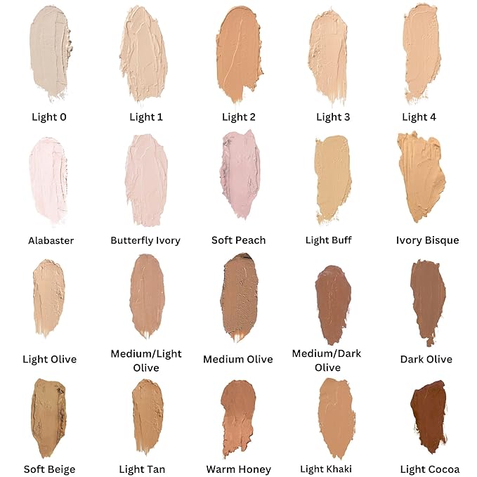 Mehron CreamBlend Stick | Face & Body Paint - Foundation Cream Makeup - Halloween Perfect - .75 oz (21 g) (Light Ebony)