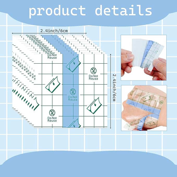 150 Pieces Makeup Hand Palette, Disposable Cosmetics Mixing Palette Foundation Mixing Tray Adhesive Waterproof Transparent Palettes for Makeup Art (2.36 X 2.36 Inch)