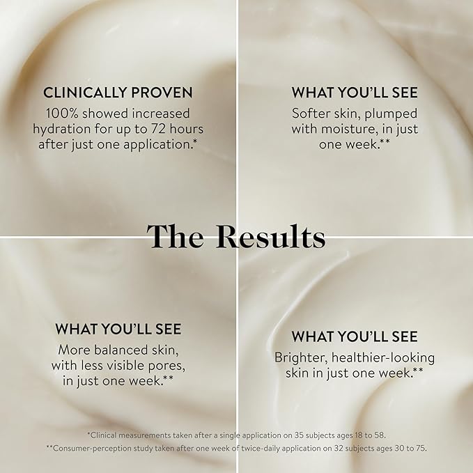 goop Beauty 72-Hour Hydrating Water Cream | Matte Moisturizer for All Skin Types | Niacinamide & Fermented Astragalus Root | Hydrating Face Lotion to Plump, Firm & Reduce the Look of Pores | 1.7 fl oz