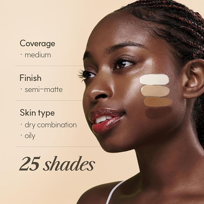 THE FACE SHOP Ink Lasting Liquid Foundation, Full Coverage, 72‑Hour Wear Semi‑Matte Finish, Makeup with Bakuchiol, N120 Marshmallow, 0.84 Fl. Oz.