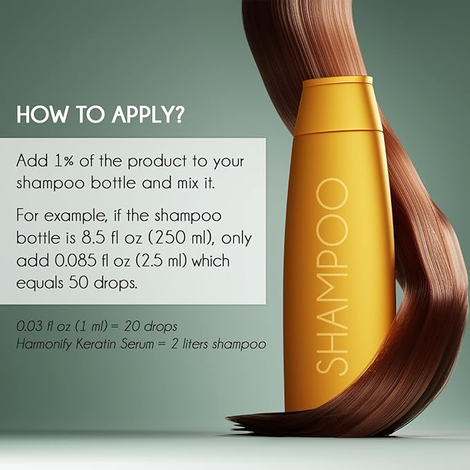 Pure Phyto Keratin Serum, Nourishing and Reviving Damaged Hair and Scalp, Natural, Vegan Phyto Hair Products, Thicker and Healthier Hair in 90 Days, All Hair Types