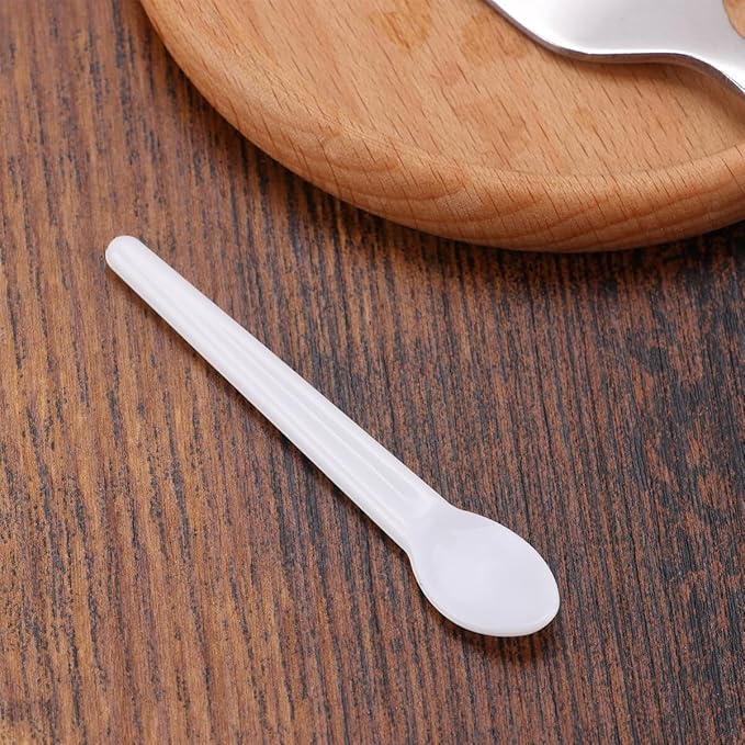 100pcs Makeup Scoop Cosmetic Scoop Face Cream Spatula Face Cream Scoop Face Mask Scoop Cosmetic Spatula Makeup Spoon