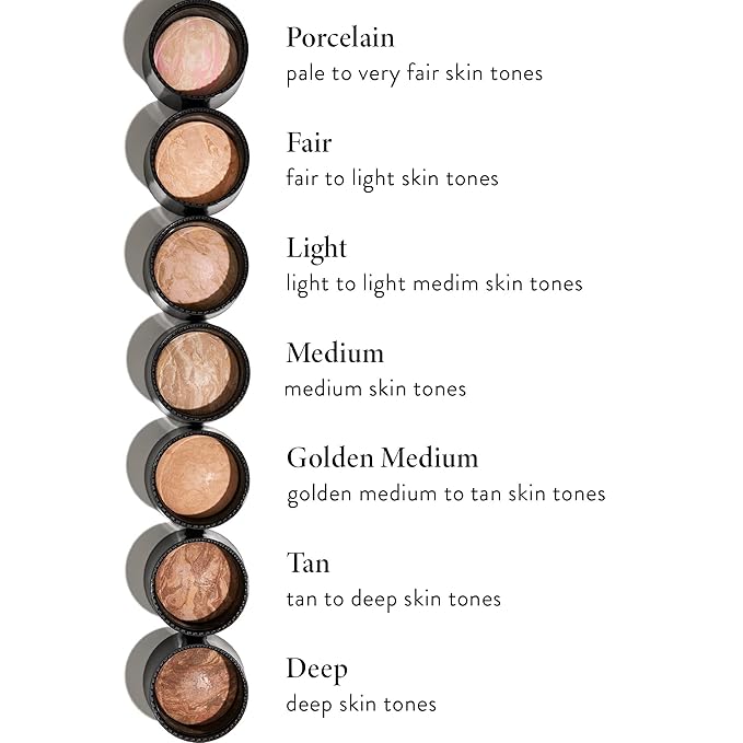 LAURA GELLER NEW YORK Award-Winning Baked Balance-n-Brighten To Go Color Correcting Powder Foundation - Medium - Buildable Light to Medium Coverage - Demi-Matte Natural Finish