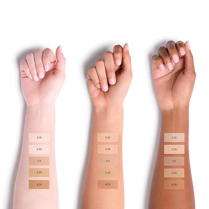 HALEYS Re-cover Pressed Powder Foundation Makeup (3.25) - Buildable Medium-to-Full Coverage, Oil Control & All-Day Comfortable Wear - Versatile Powder That Conceals Imperfections