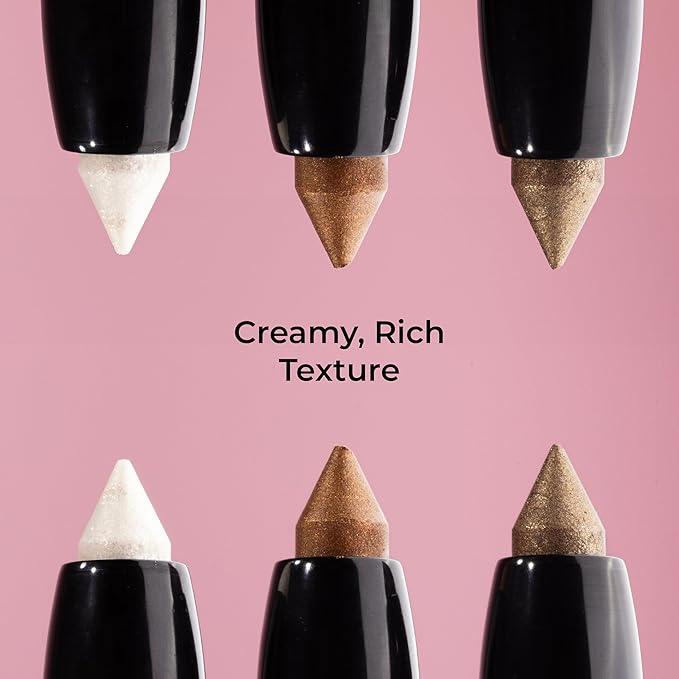 MCoBeauty Eyeshadow Stick, Matte, Caramel, Highly Pigmented, Built-in Sharpener, Vegan, Cruelty Free Cosmetics