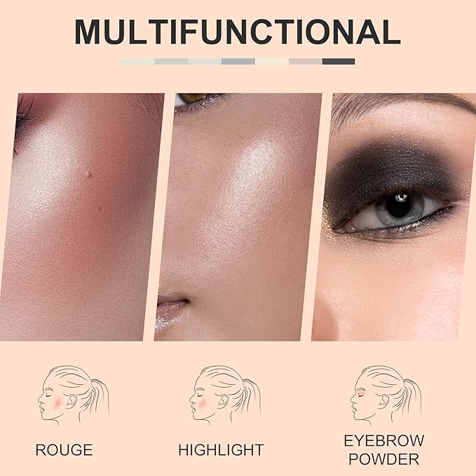 Eyeshadow, 9 Colors Eyeshadow Palette, Matte&Glitter&Shimmer Eyeshadow,for Eye Makeup Long Lasting Waterproof Eye Makeup Palette, Glitter Shimmer Professional Bright-Colored Eye Shadow(G005-3)