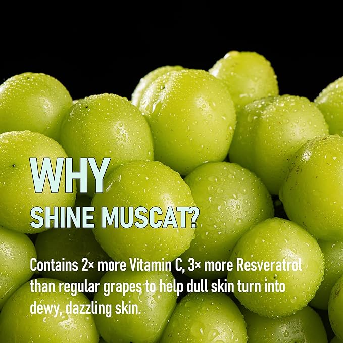 Dazzling Radiant Cleansing Pack to Foam – 3-in-1 Wash-Off Mask & Exfoliator & Cleanser w/Fresh Grape Extract & Niacinamide – Vitamin C and Resveratrol for Dry, Dull Skin (3.38 fl oz)