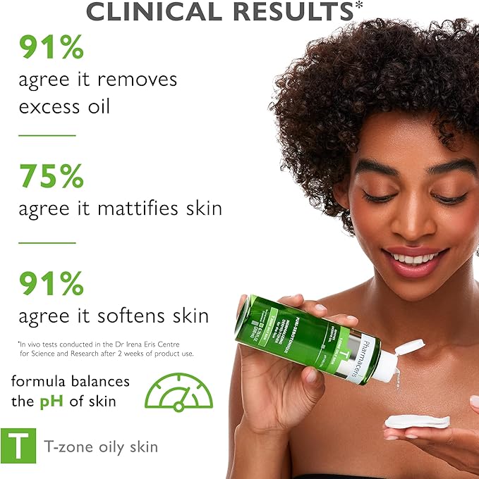 Normalizing Face Toner, Removes Makeup, Helps Refine Pores, Reduces Shine, Refresh & Balance, Sebum Control, for Oily & Sensitive Skin, Alcohol-Free, Puri-SEBOTONIQUE, 6.76 fl oz