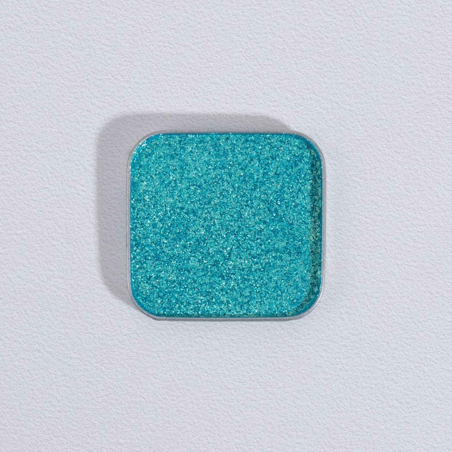 Chameleon Single Eyeshadow – Blue-Green Shimmer,Pressed Powder, Square Pan, Fits Magnetic Palettes,High Pigment, Smudge-Proof, Smooth Blend, All-Day Wear (Mermaid Flip)