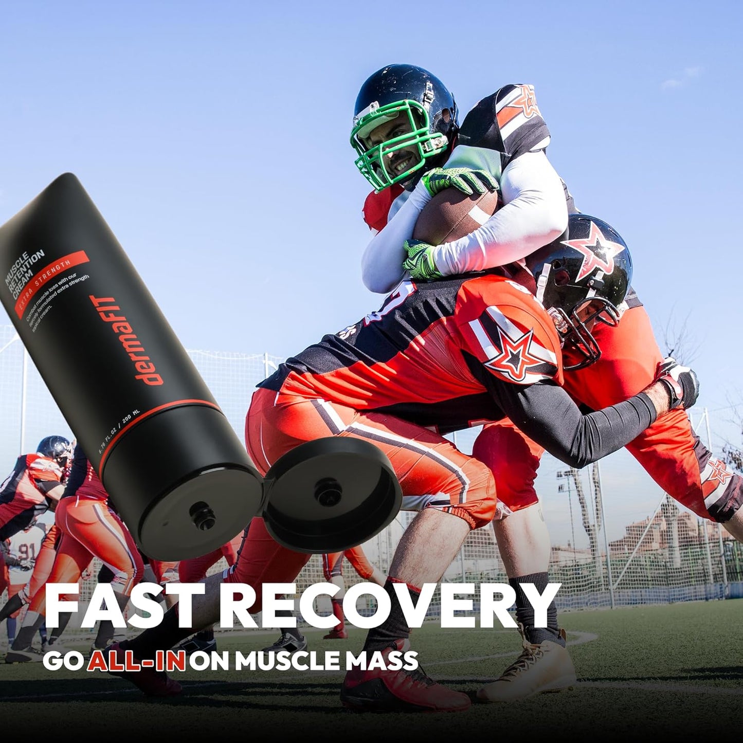 Extra Strength Muscle Maintenance Cream, Post Workout Recovery & Strength, Double-Enhanced Effect of Muscle Loss Prevention, 200ml, No Artificial Fragrance Topical Analgesic for Muscle