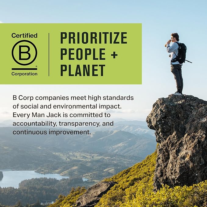 Every Man Jack Hydrating Body Wash for all skin types - Juniper Sage fragrance - Naturally Derived Ingredients - Cleanse, Nourish, and Hydrate Skin -Paraben Free, Phthalate Free, Dye Free-13.5oz - 2pk