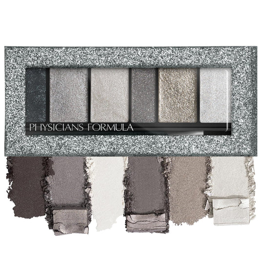 Physicians Formula Shimmer Strips Custom Eye-Enhancing Extreme Shimmer Shadow & Liner, Hypoallergenic Eyeshadow Palette with Reflective Liquid Powders – Smoky Eyes