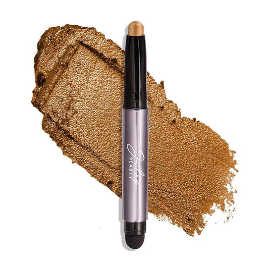 Julep Eyeshadow 101 Cream-to-Powder Waterproof Shadow Stick – Honey Gold Shimmer – Long-Lasting, Crease-Proof, Warm Golden Shimmer Cream Eyeshadow with Built-in Smudger