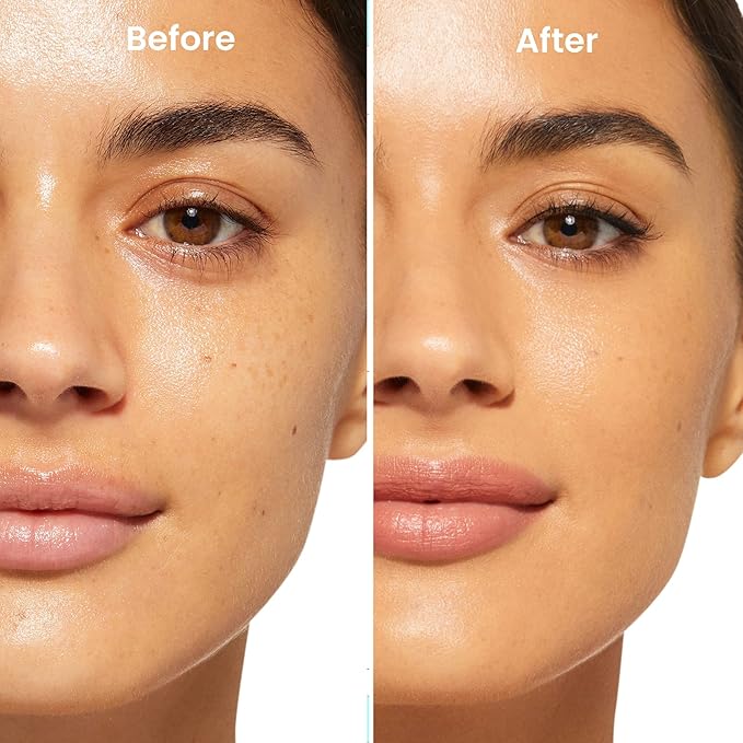 JOAH Crystal Glow Peptide-Infused Foundation, 2-in-1 Multitasking Korean Makeup with Blurring Face Primer, Luminizer, Hydration & Skin Defense for a Flawless Finish, 1.01 Oz, Light Medium Cool