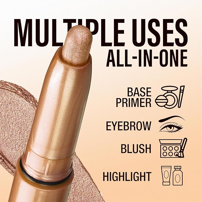 Jolilab Eyeshadow Stick Set, 2 Colors Matte Professional Bright-Colored Contouring and Highlight Eyeshadow Stick, Cream Waterproof Long Lasting High Pigmented Eye Shadow. (2, 06+23 2pcs)