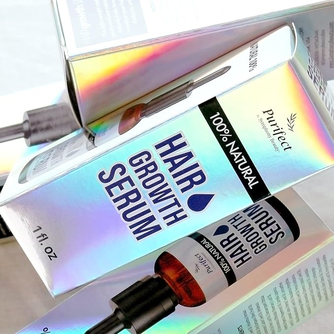 100 Natural Botanical Hair Growth Serum for Nourishing Hair Scalp and Protecting Hair loss, Moringa Camellia Rosemary Castor Tea Tree Peppermint Jojoba Blended , Made In USA (2oz)