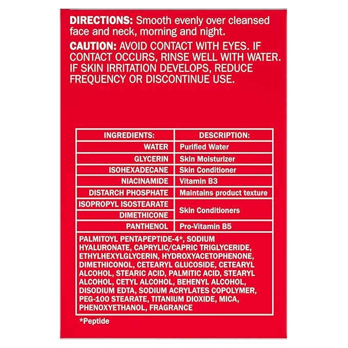 Olay Face Moisturizer, Regenerist Micro-Sculpting Facial Cream for Women - Instant Hydration, Anti-Aging, Anti-Wrinkle, Firming Skin Care - Hyaluronic Acid, Niacinamide, Amino Peptides, 1.7 Oz