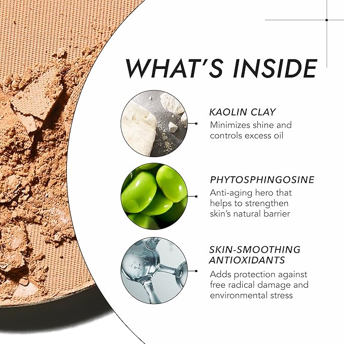 COVER FX Pressed Mineral Foundation - Shade R2 - Weightless Powder Foundation - Buildable Light to Full Coverage - Matte Finish - All Skin Types
