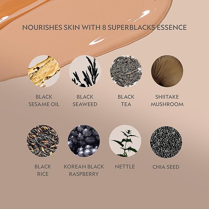 YENSA Super Silk Foundation - Full Coverage, Age-defying complex of Vitamin C, E, Ferulic, and Bakuchiol Oil (Light 2) 1.0 fl oz